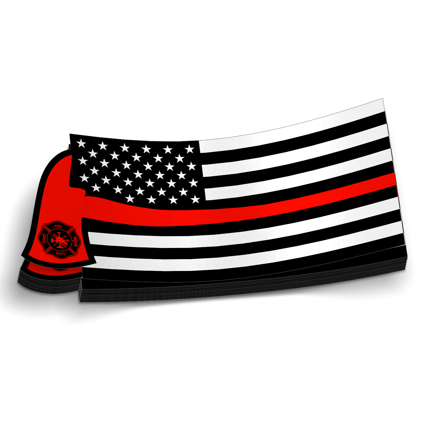 Redline Flag Decal