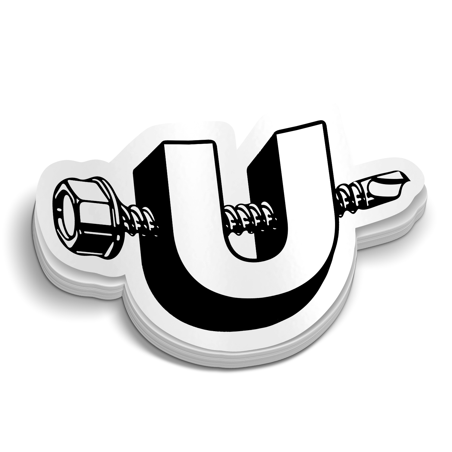 Screw University Sticker