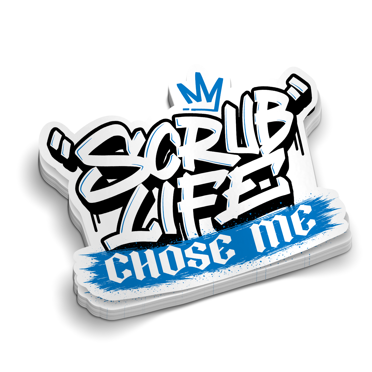 Scrub Life | Funny Nursing Sticker