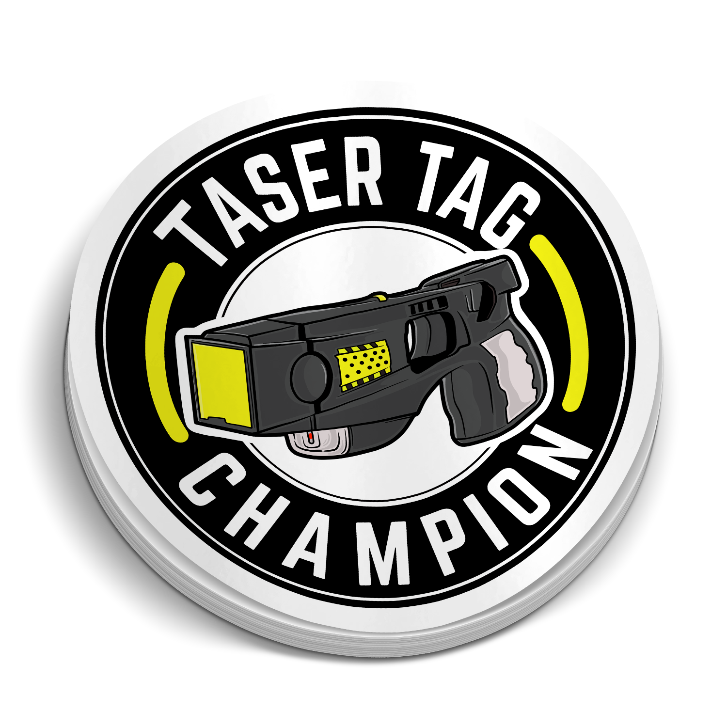 Taser Tag Champion Sticker