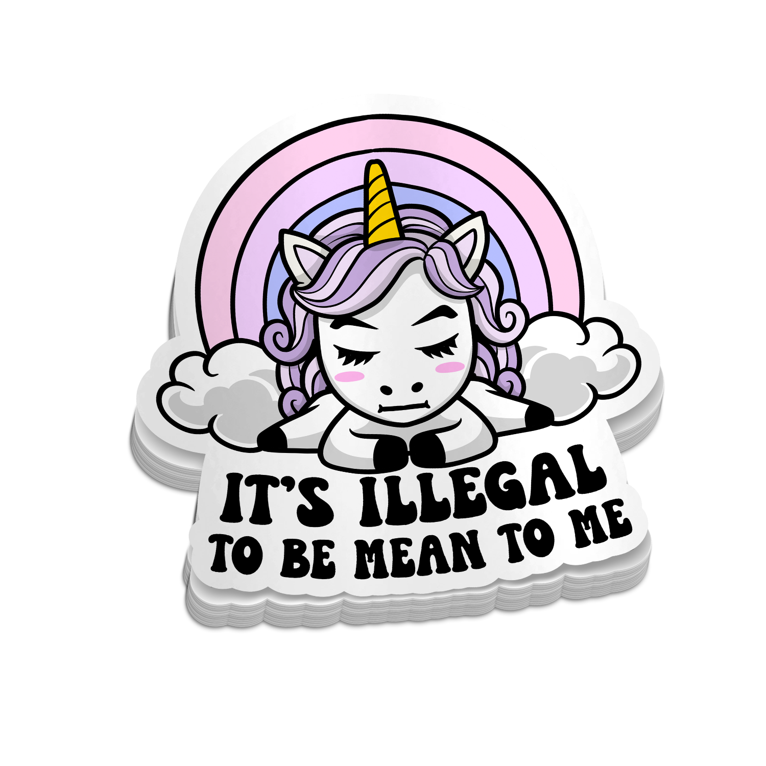 Its Illegal - Funny Tumbler Stickers