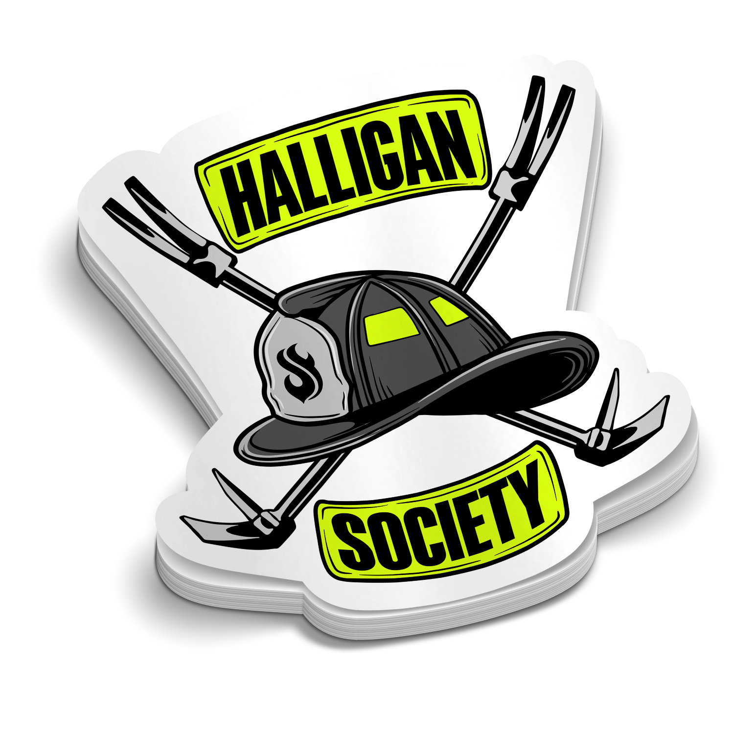 Halligan Society | Firefighter Stickers