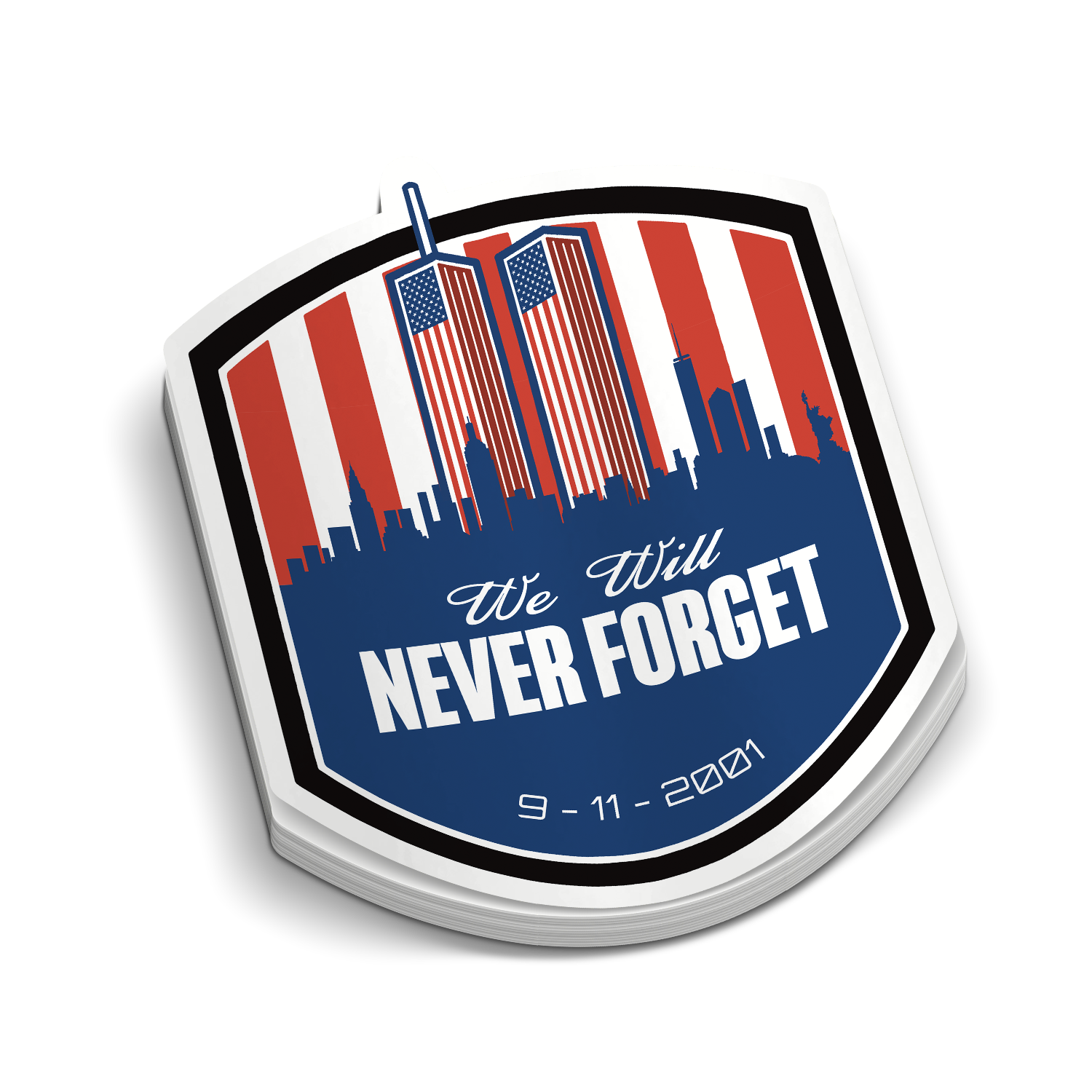 9/11 Commemorative Sticker Pack
