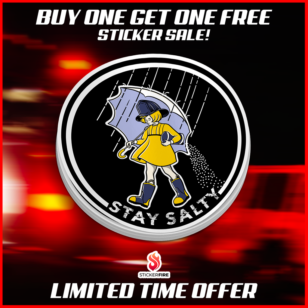 Firefighter Stickers | Waterproof Firehouse Humor Decals | Perfect for ...