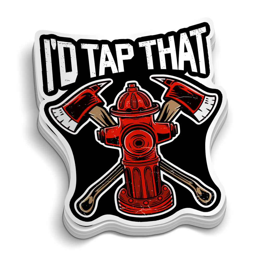 Firefighter Stickers | Waterproof Firehouse Humor Decals | Perfect for ...