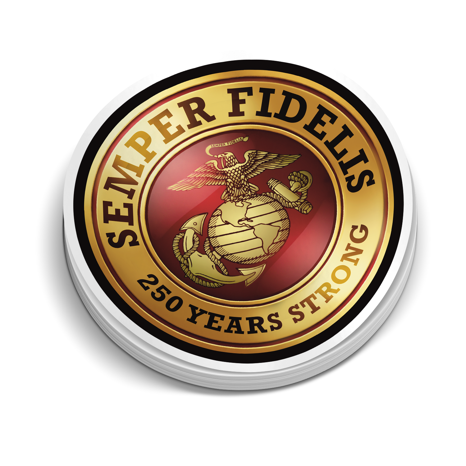 Marine Corps 250th Birthday Pack (11 Stickers)
