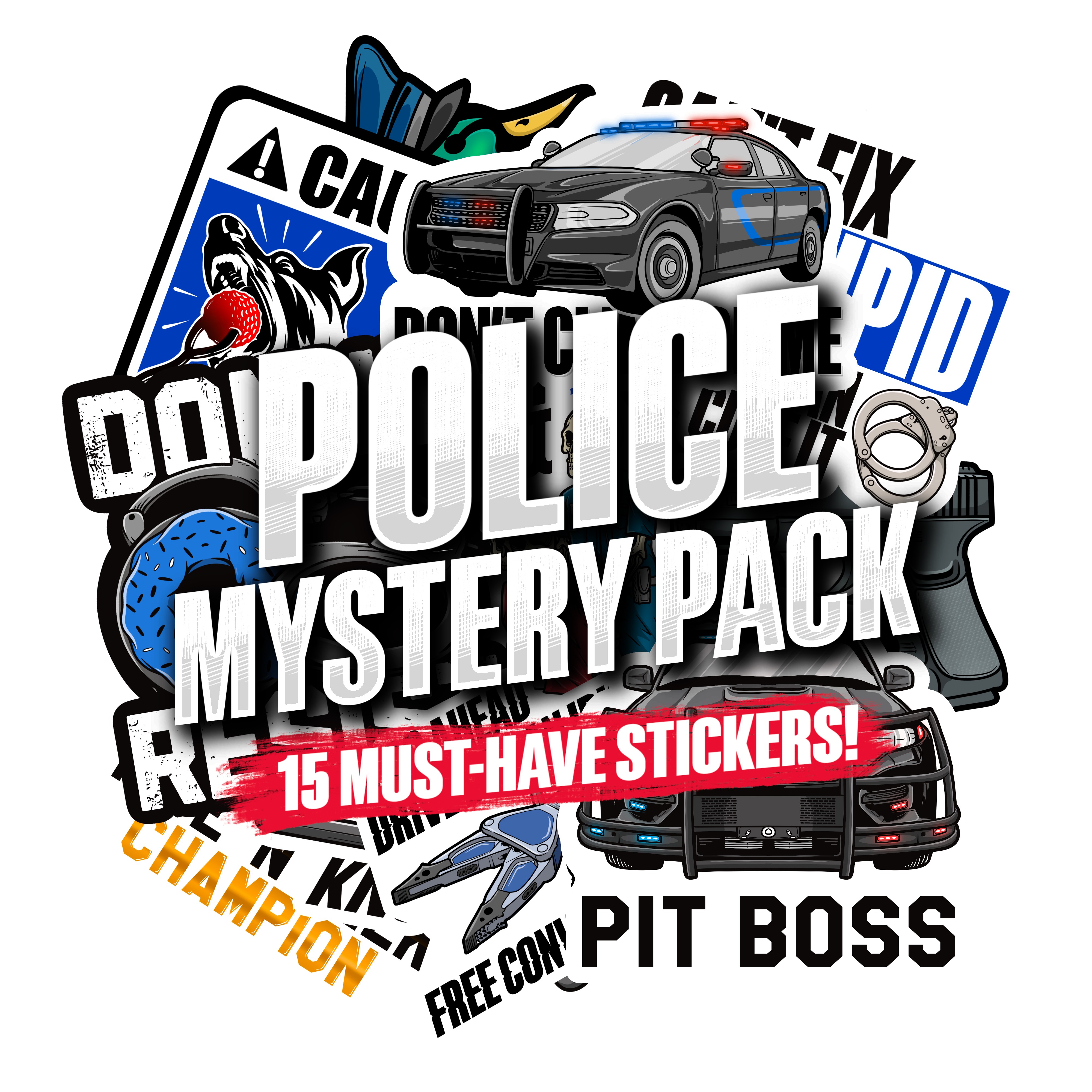 Mystery Sticker Packs