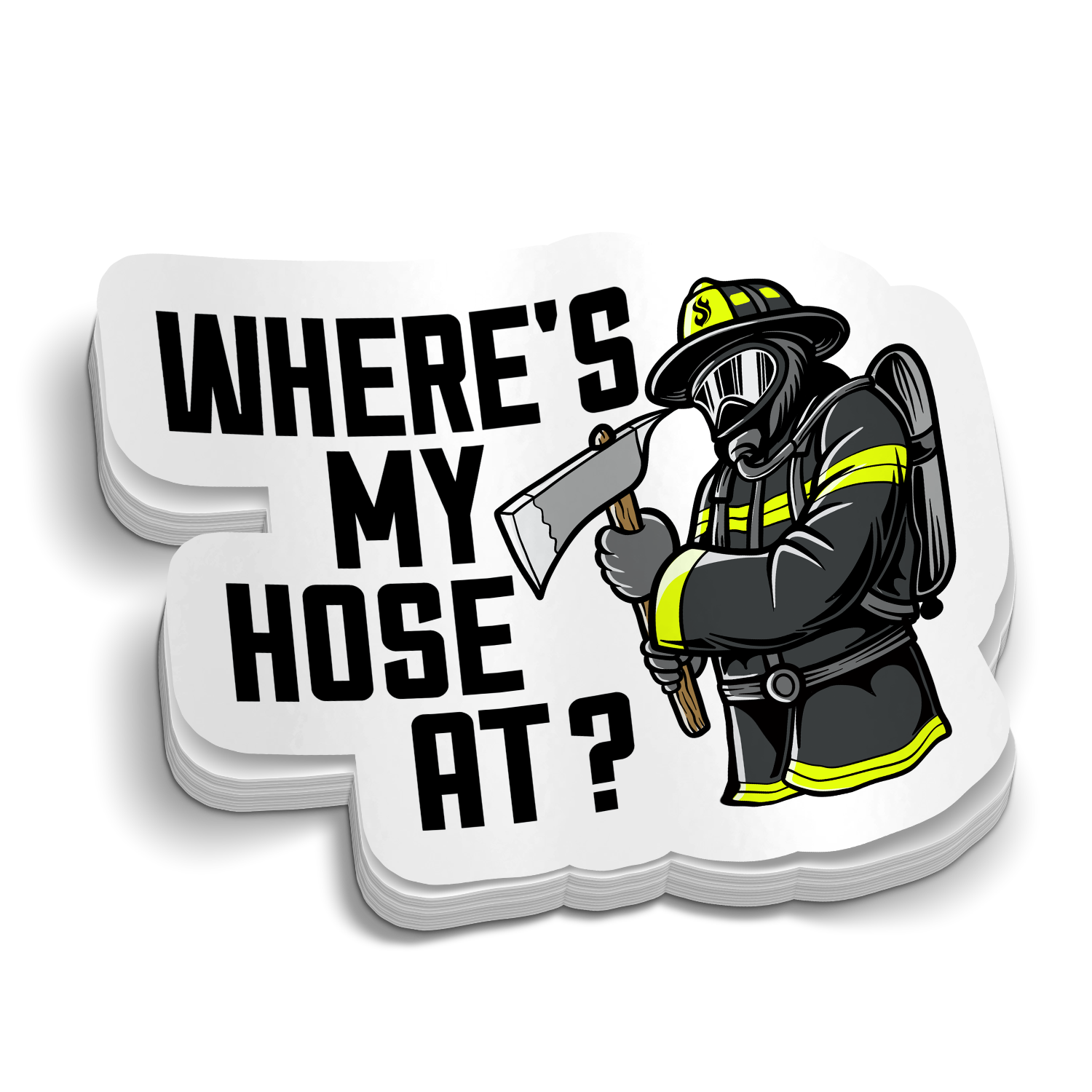Where's My Hose At Decal