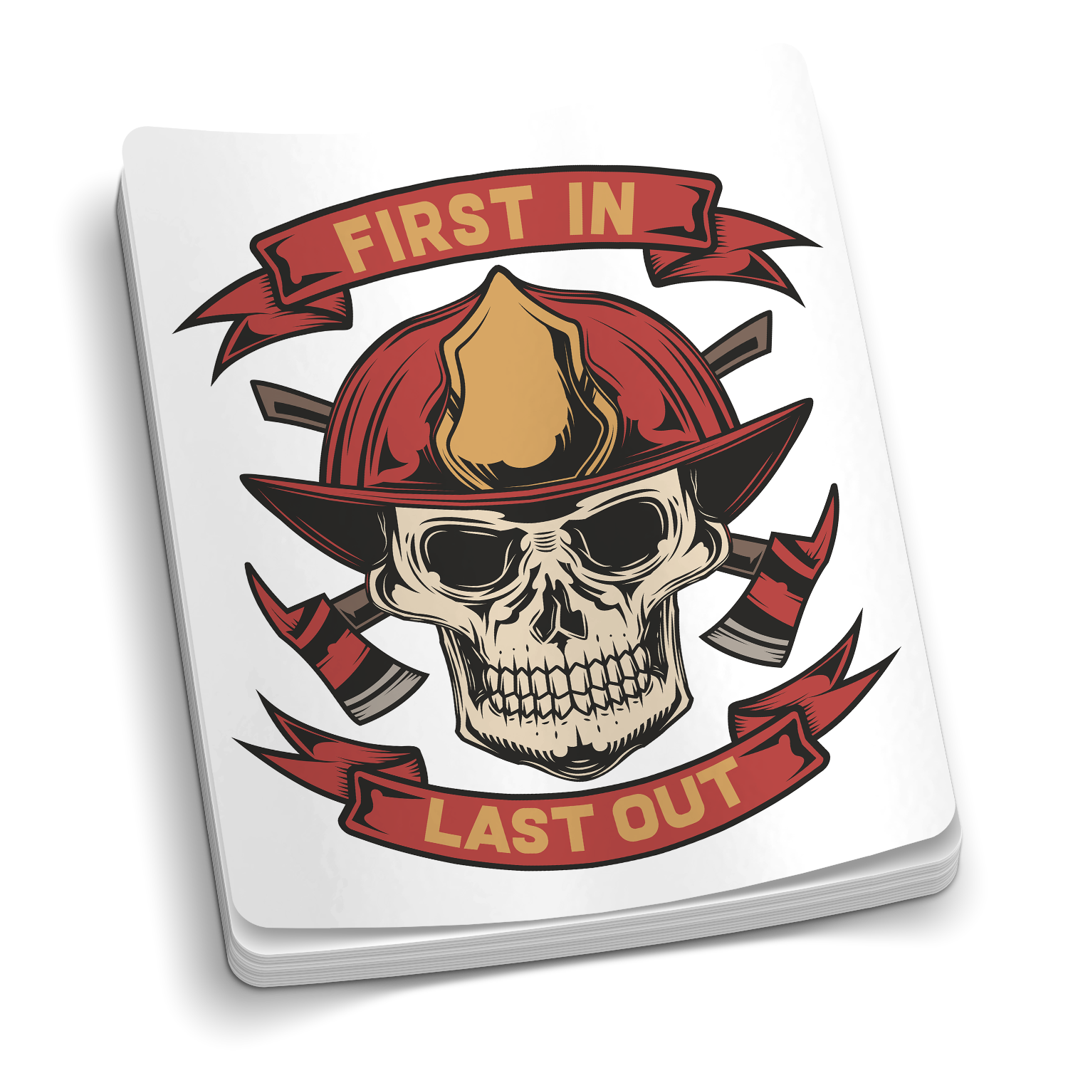 First In Last Out Sticker
