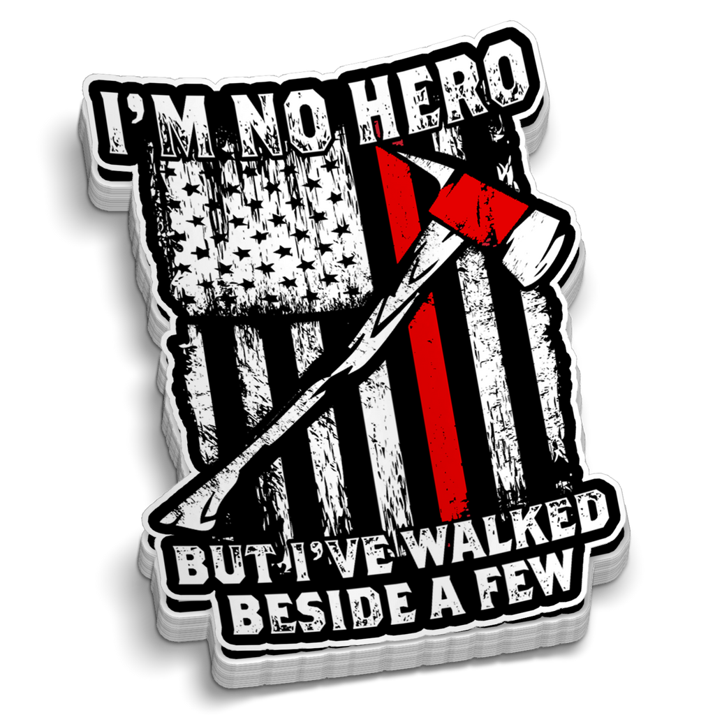 Redline Heros Flag Decal