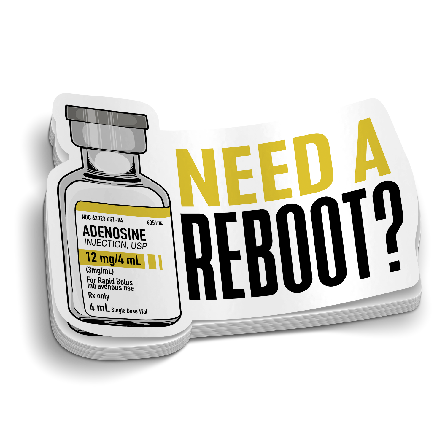 Need a Reboot Sticker