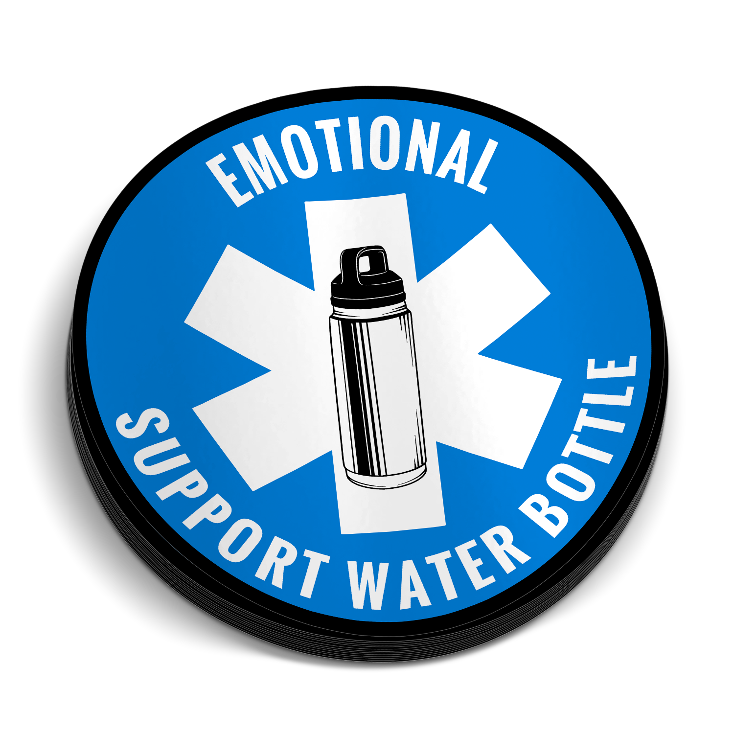 Emotional Support Water Bottle Sticker