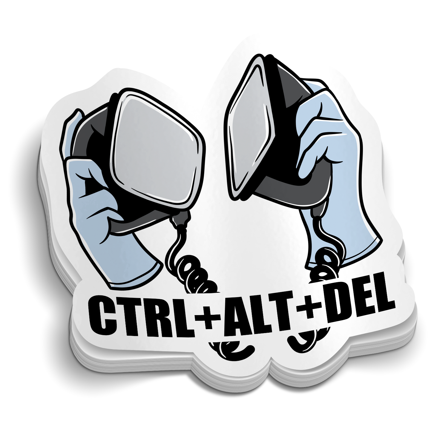 Ctrl-Alt-Del Sticker
