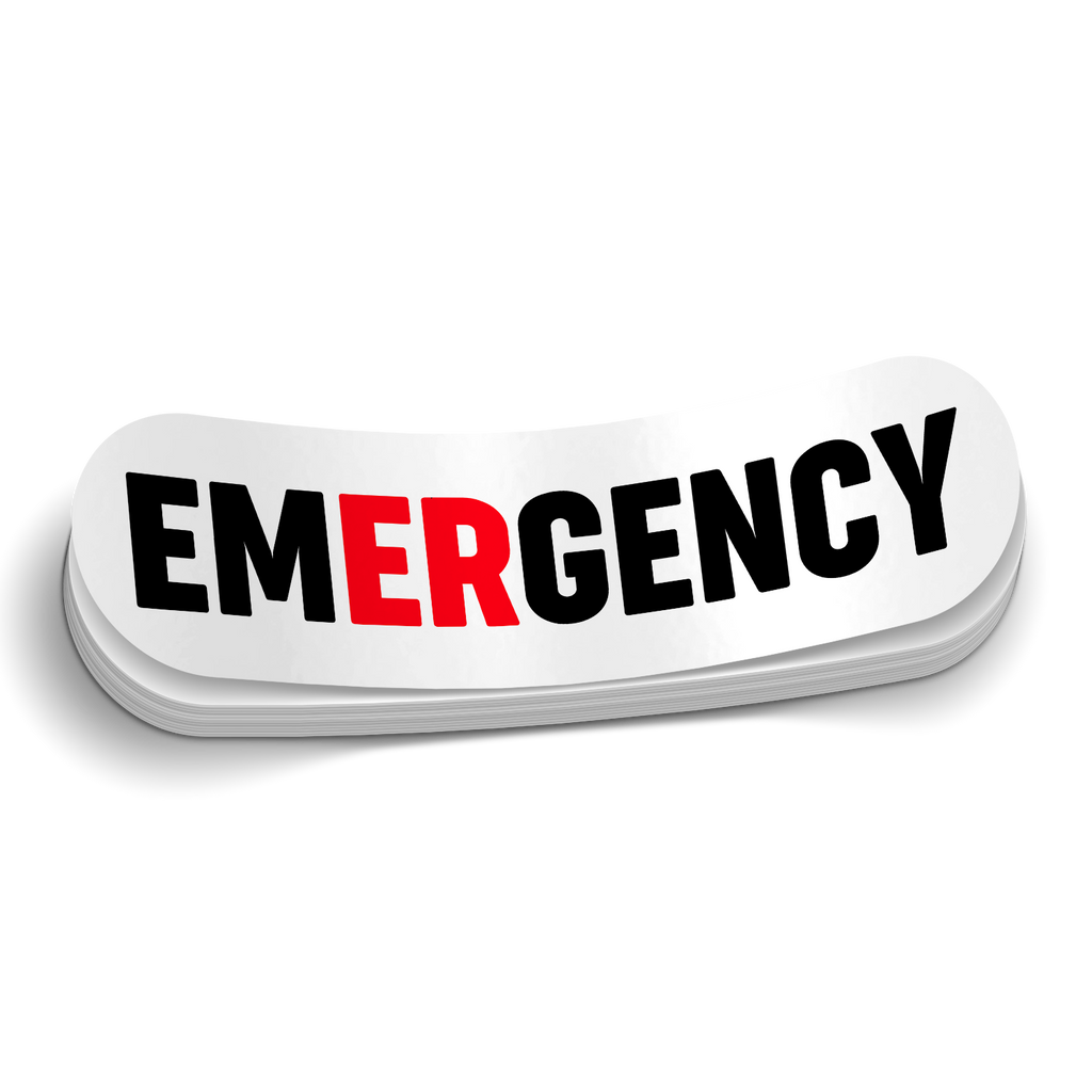 EMERGENCY Sticker