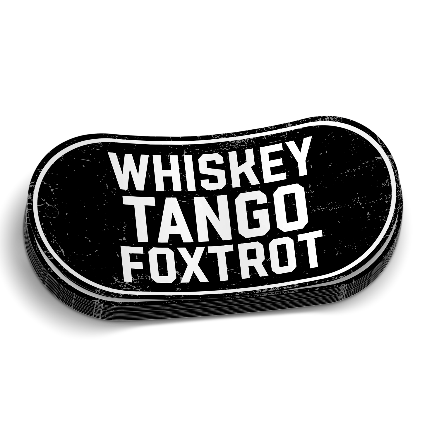 Whiskey Tango Foxtrot Sticker