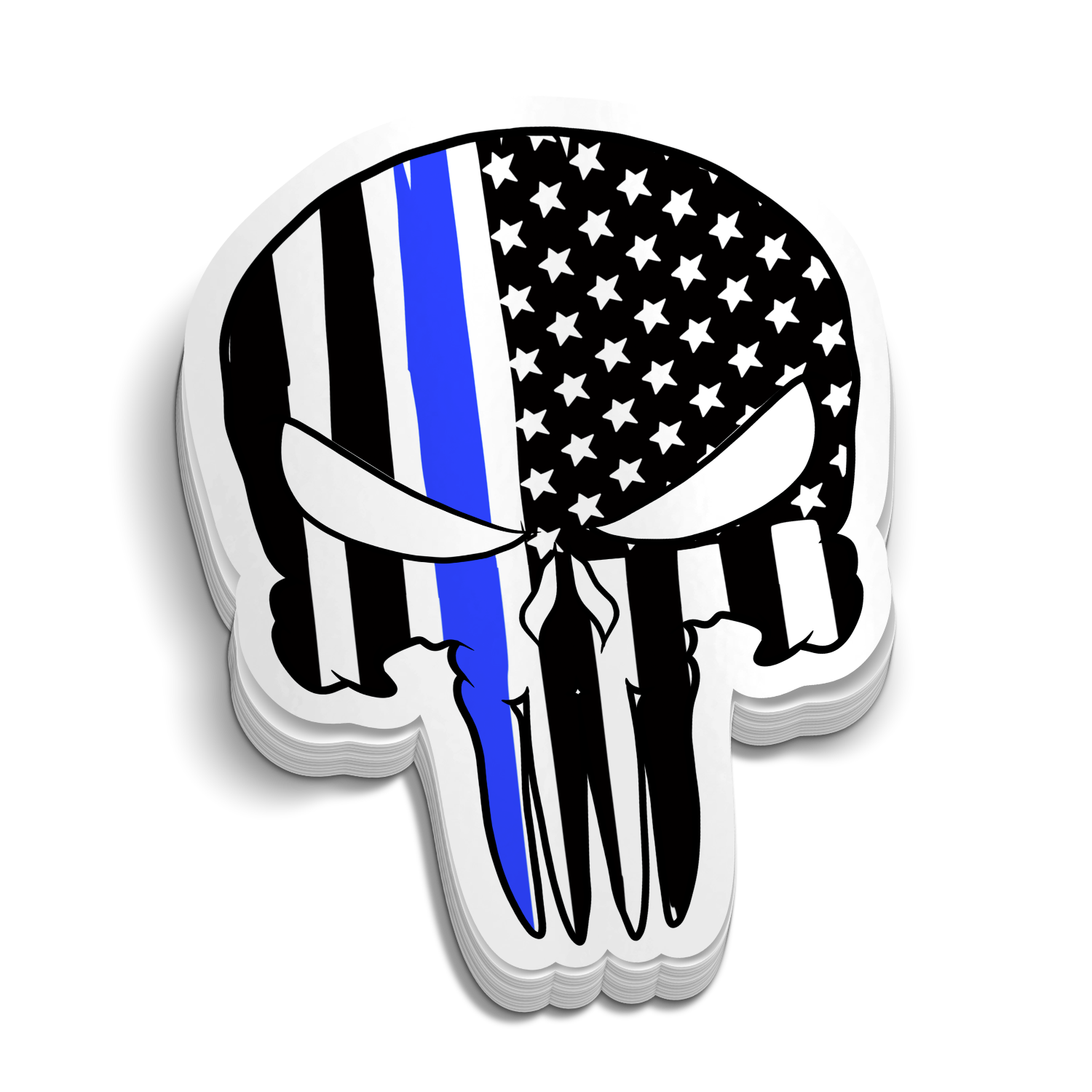 Blueline Punisher Sticker