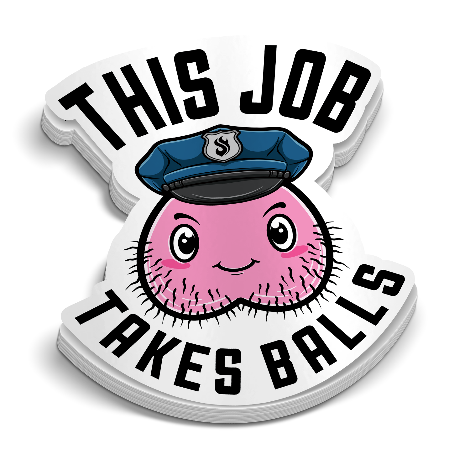 Takes Balls Sticker