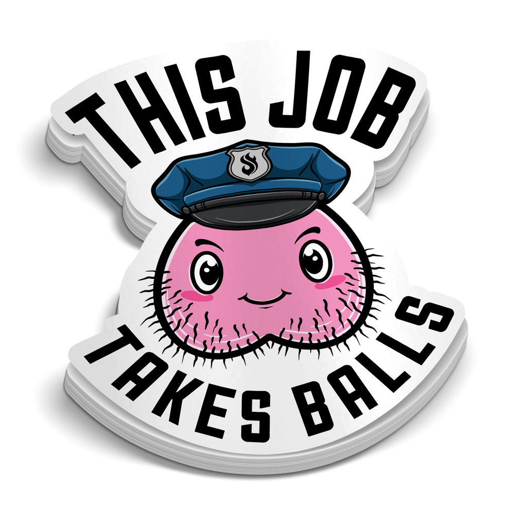 Takes Balls Sticker