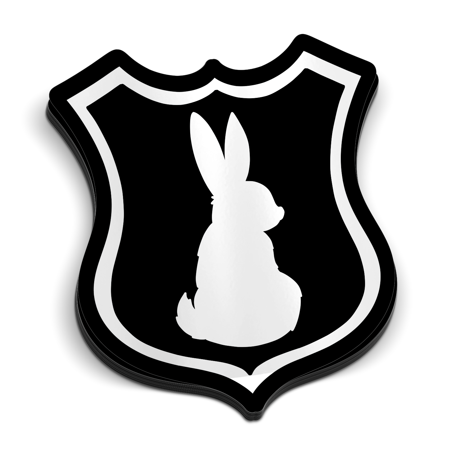 Badge Bunny Police Sticker