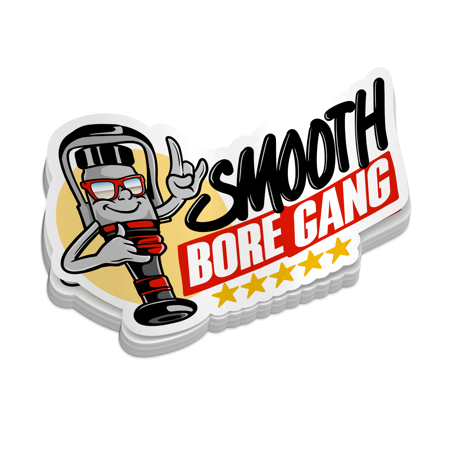 Smooth Bore Gang - Funny Firefighter Stickers