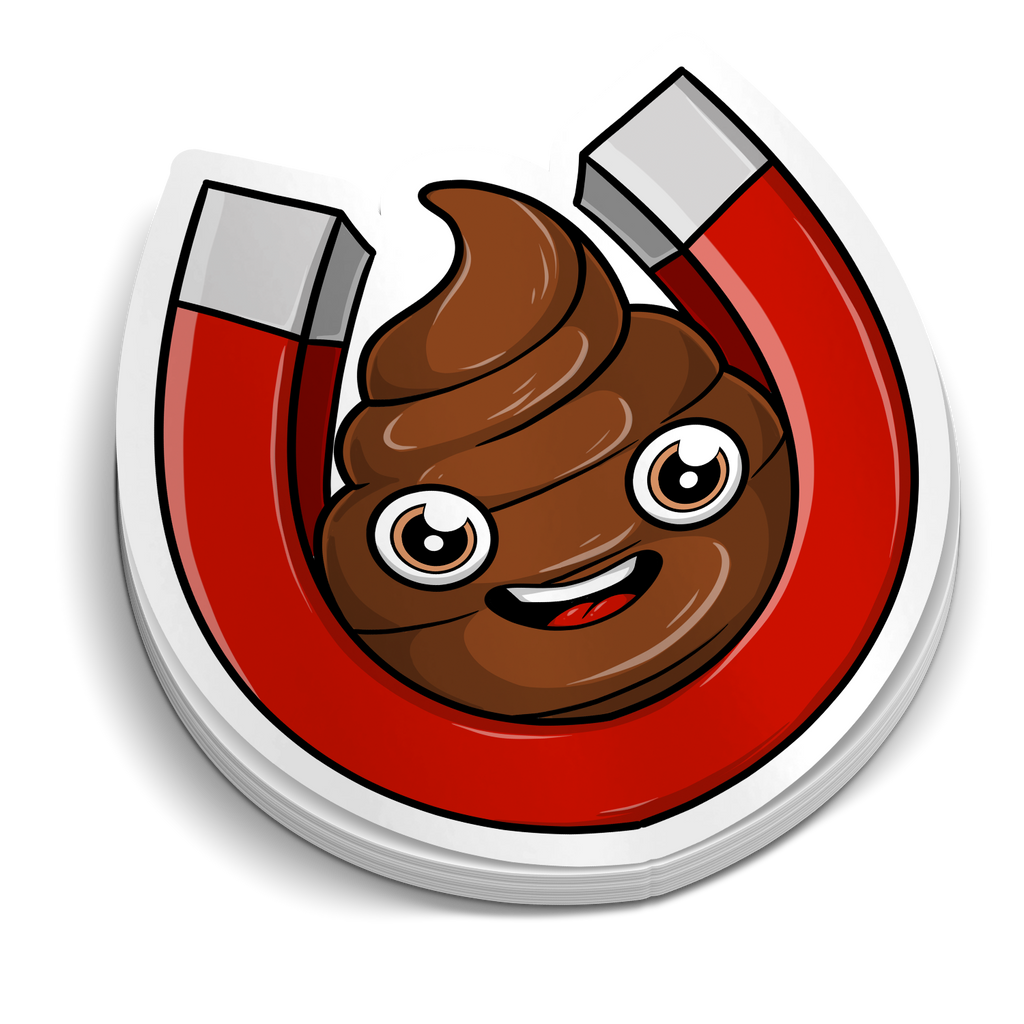 Sh!t Magnet - Funny Stickers