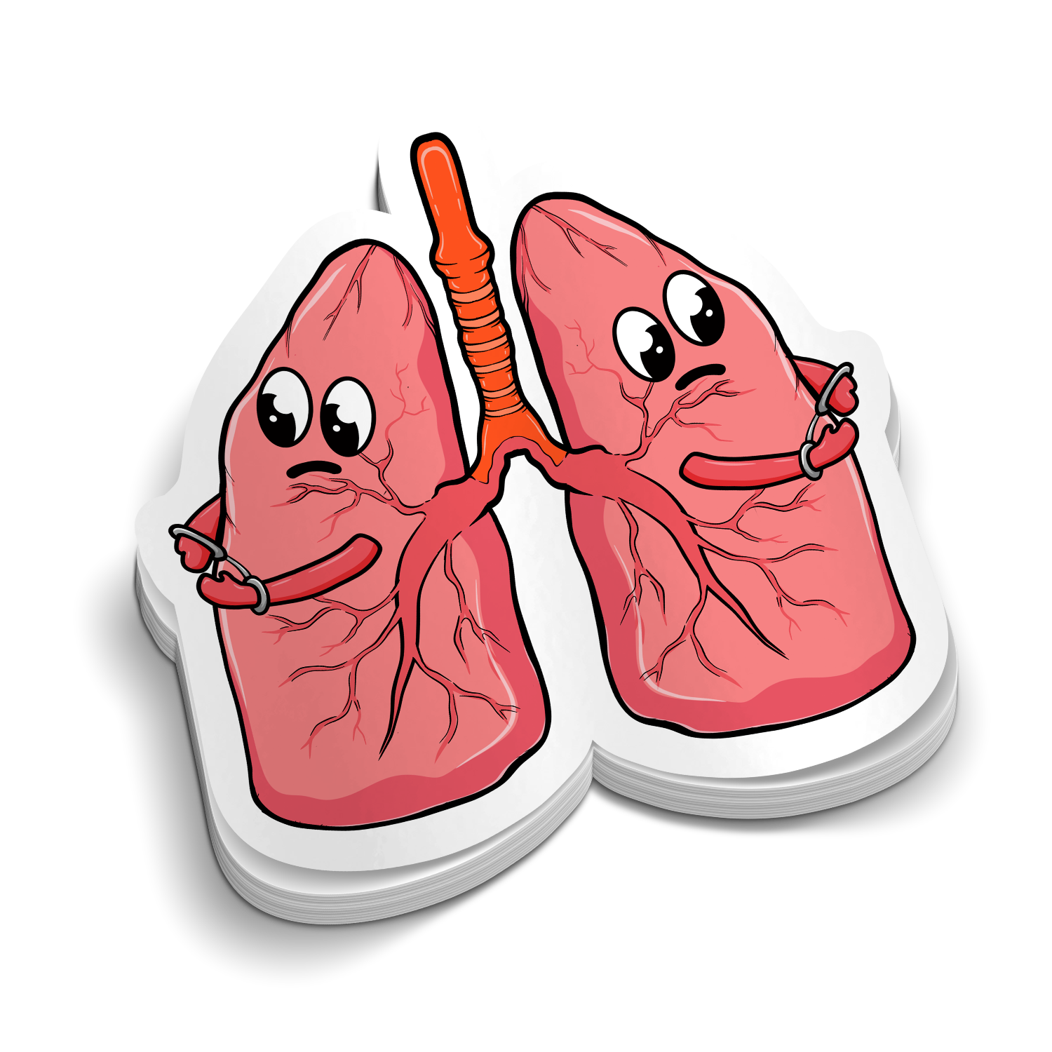 Respiratory Arrest - Funny Medical Stickers