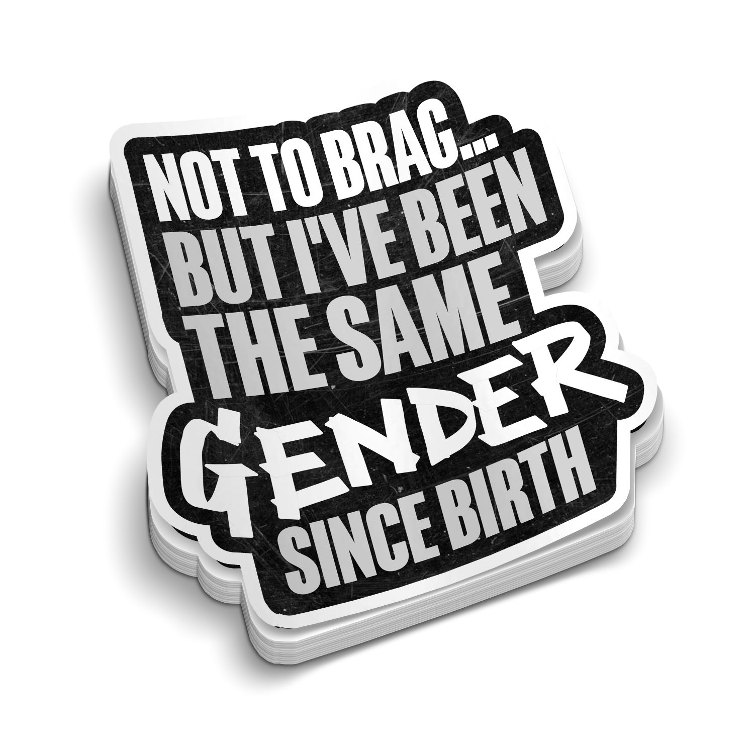 One Gender - Funny Tumbler Stickers