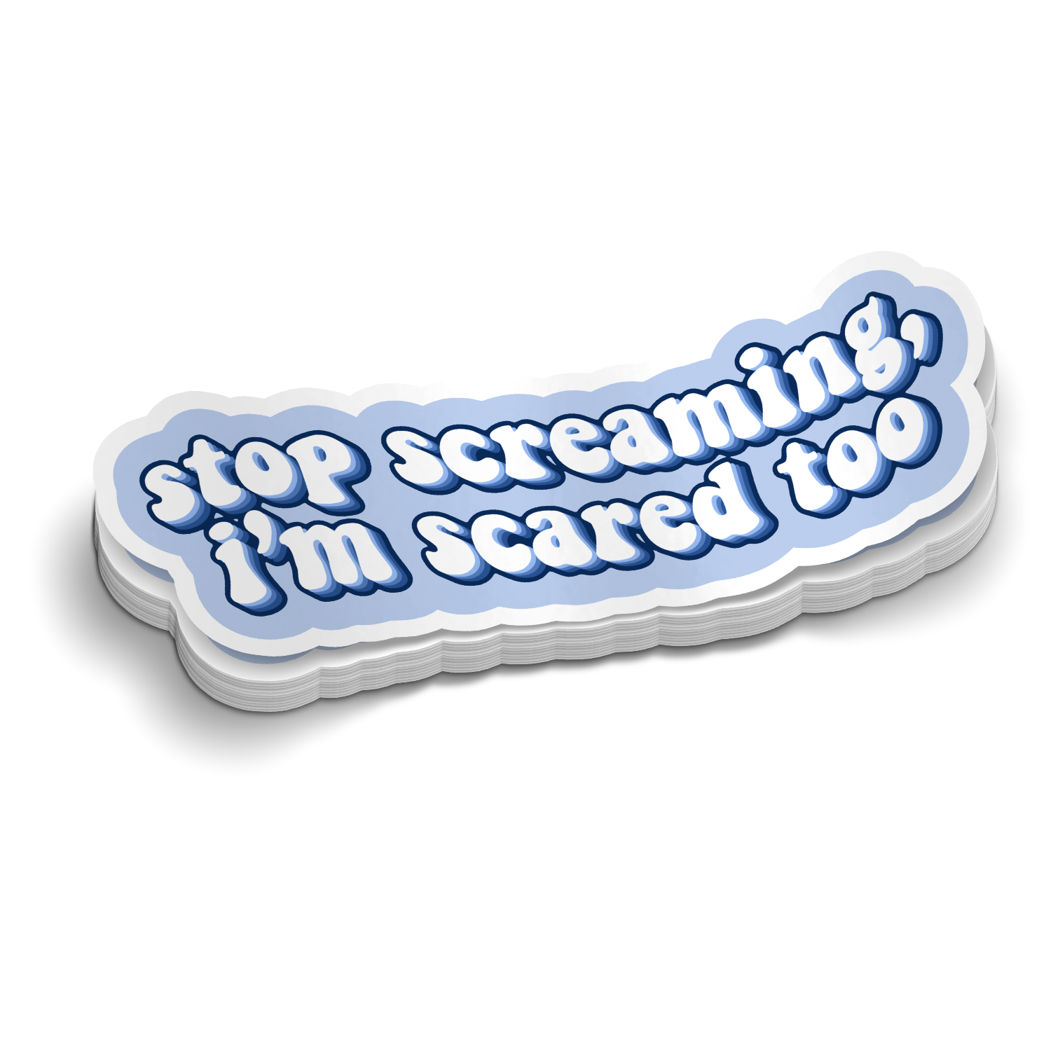 Stop Screaming | Funny Medical Stickers