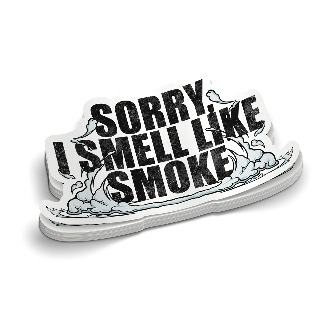 Smell Like Smoke | Firefighter Tumbler Stickers