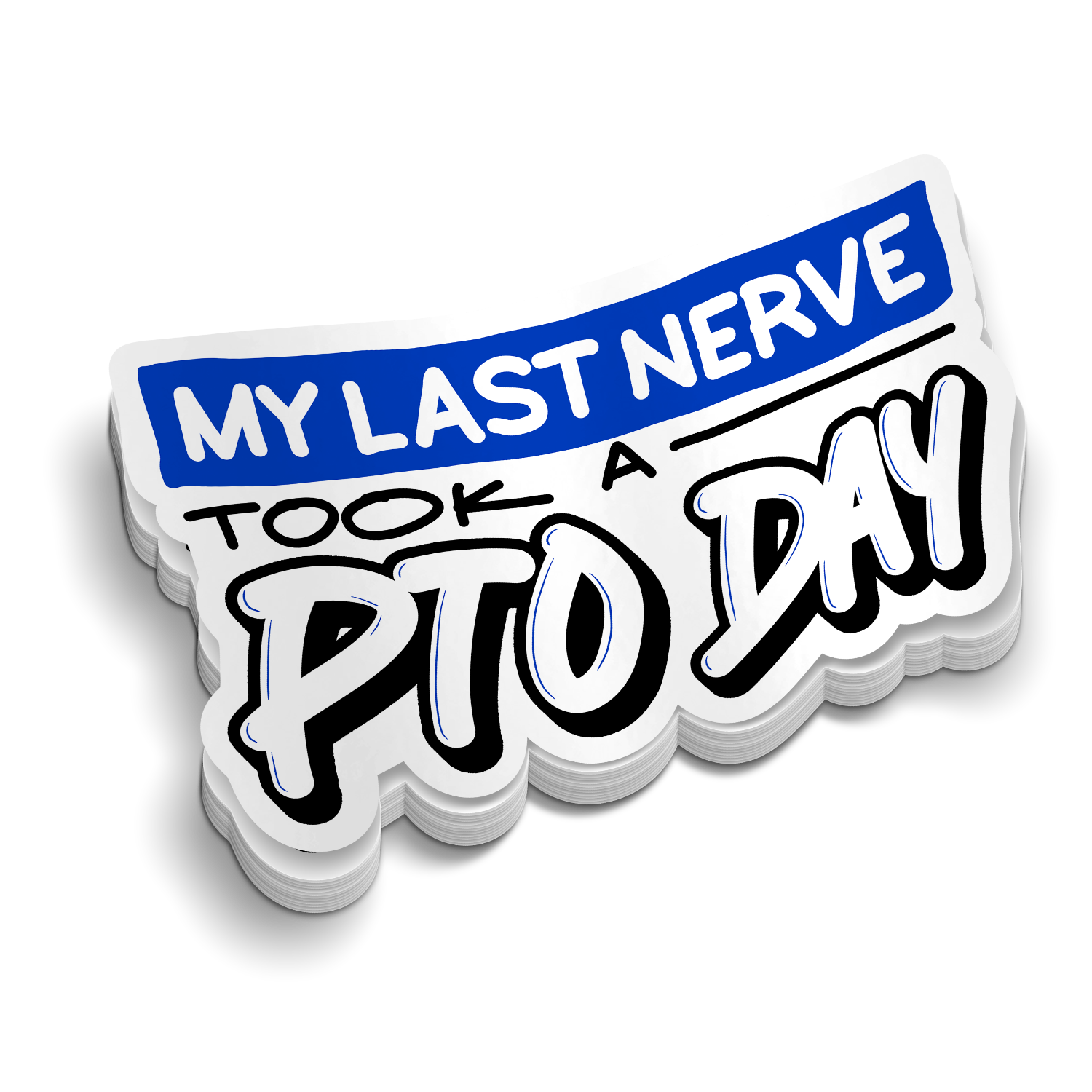 My Last Nerve | Funny Medical Stickers