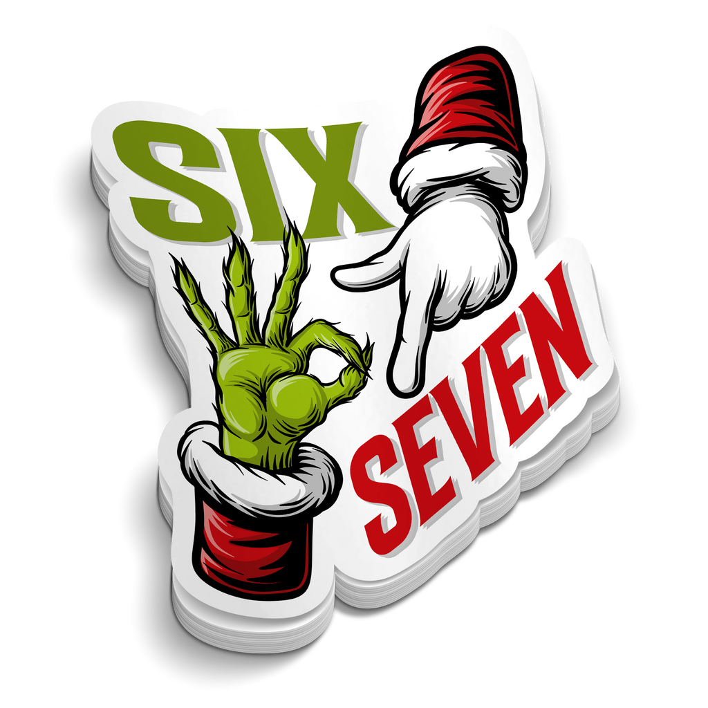 67 Grinch - Funny Tumbler Stickers