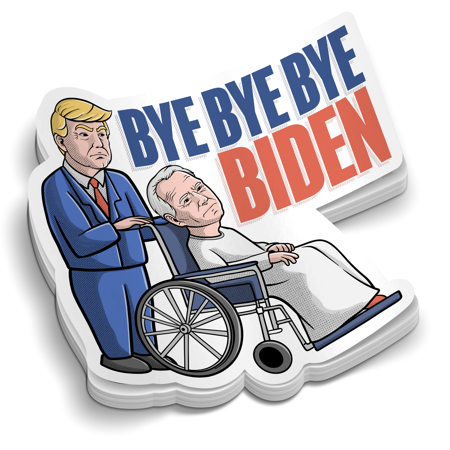Bye Bye Bye | Funny Tumbler Stickers